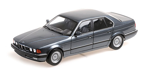 BMW 730I (E32) – 1986 – GREY METALLIC 1:18 model