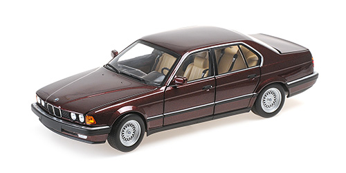 BMW 730I (E32) – 1986 – RED 1:18 model