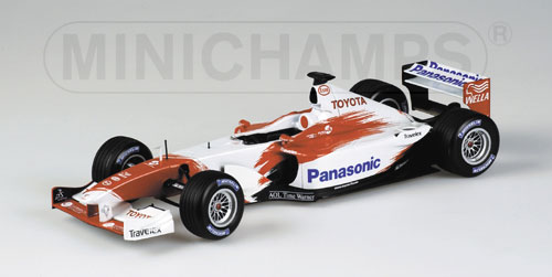 PANASONIC TOYOTA W/0 DRIVER LAUN.03 1:18 model