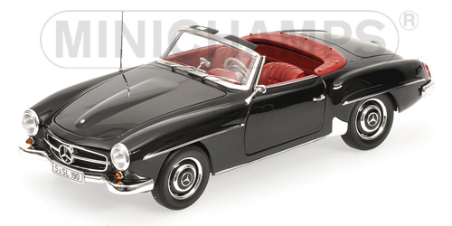 MERCEDES-BENZ 190 SL (W121) – 1955 – BLACK 1:18 model