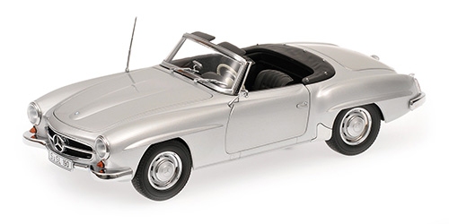 MERCEDES-BENZ 190 SL (W121) – 1955 – SILVER 1:18 model