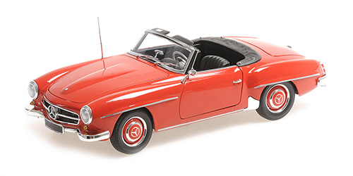MERCEDES-BENZ 190 SL (W121) – 1955 – RED 1:18 model