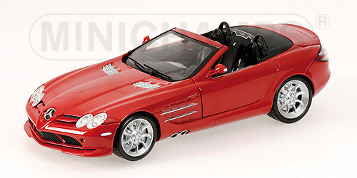 MERCEDES-BENZ SLR-MCLAREN ROADSTER – 2007 – RED 1:18 model