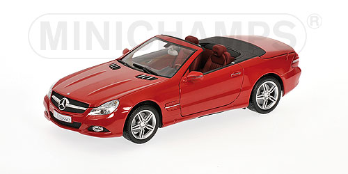 MERCEDES-BENZ SL-CLASS (R230) – 2008 – RED 1:18 model