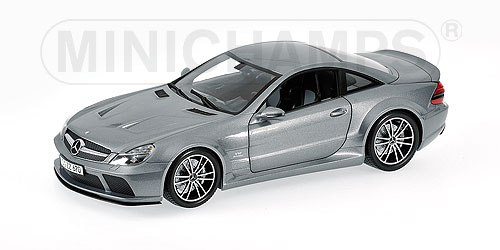 MERCEDES-BENZ SL65 AMG BLACK SERIES (R230) – 2009 – GREY METALLIC 1:18 model