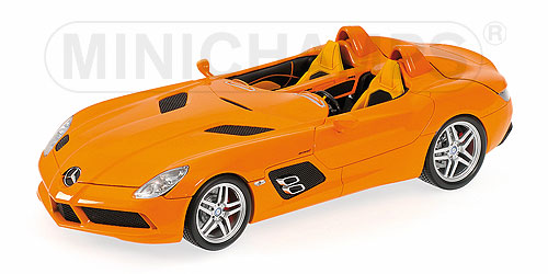 MERCEDES-BENZ SLR STIRLING MOSS (Z199) – 2009 – ORANGE 1:18 model