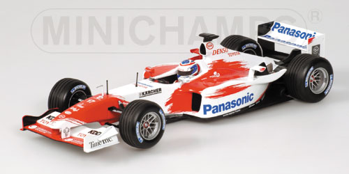 TOYOTA O.PANIS PRESENTATION 2004 1:18 model