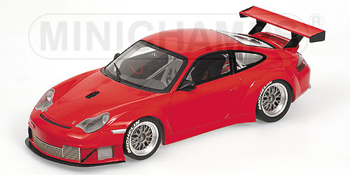 PORSCHE 911 GT3 RSR – 2004 – RED 1:18 model
