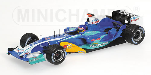 SAUBER PETRONAS C24 J.VILLENEUVE 05 1:18 model