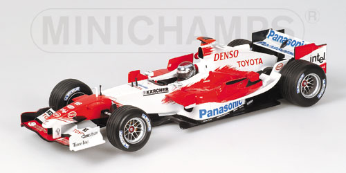 PANASONIC TOYOTA TF105 J.TRULLI ’05 1:18 model