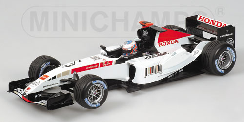 BAR HONDA J.BUTTON SHOWCAR 2005 1:18 model
