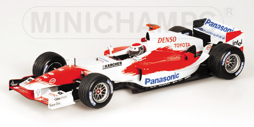TOYOTA J.TRULLI PRESENTATION 2005 1:18 model