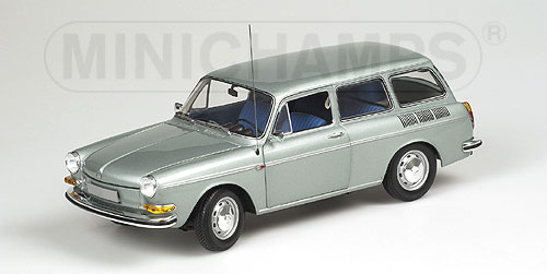 VOLKSWAGEN 1600 L BREAK – 1970 – BLUE METALLIC 1:18 model