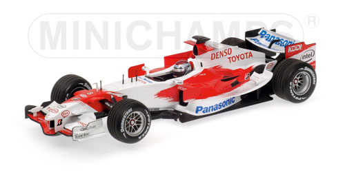 PANASONIC TOYOTA TF106 J.TRULLI’06 1:18 model