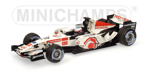 HONDA RA106 F1 J.BUTTON 2006 1:18 model