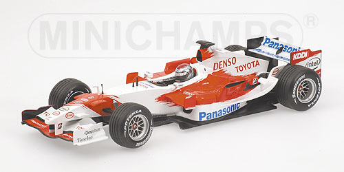 TOYOTA RACING J.T. SHOWCAR 2006 L.E. 504 pcs. 1:18 model
