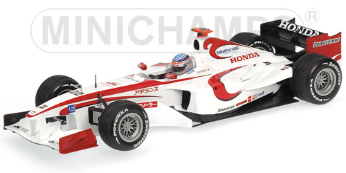 SUPER AGURI F1 HONDA T.SATO SHOW’06 L.E. 1008 pcs. 1:18 model