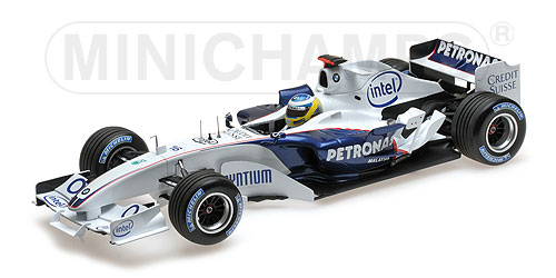 SAUBER BMW C24B – NICK HEIDFELD – F1 TEST VALENCIA FEBRUARY 2006 L.E. 180 pcs. 1:18 model