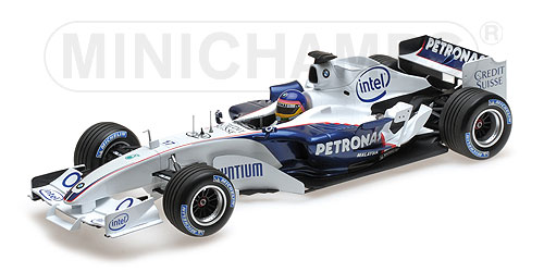 SAUBER BMW C24B – JACQUES VILLENEUVE – F1 TEST VALENCIA FEBRUARY 2006 L.E. 180 pcs. 1:18 model