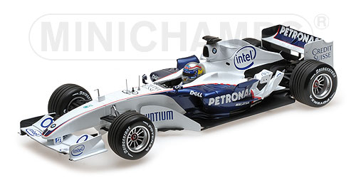 SAUBER BMW C24B – ALESSANDRO ZANARDI – F1 TEST VALENCIA NOVEMBER 25TH 2006 L.E. 150 pcs. 1:18 model