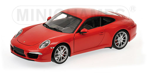 PORSCHE CARRERA S (991) – 2011 – RED 1:18 model