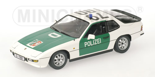PORSCHE 924 – 1985 – ‘AUTOBAHNPOLIZEI DÜSSELDORF’ 1:18 model