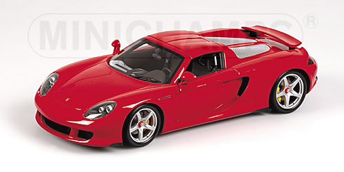 PORSCHE CARRERA GT – 2003 – RED 1:18 model