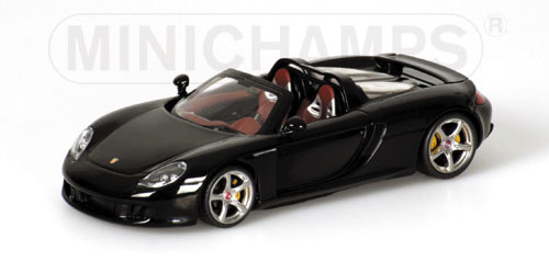 PORSCHE CARRERA GT – 2003 – BLACK 1:18 model