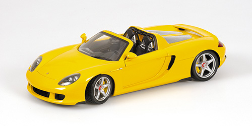 PORSCHE CARRERA GT – 2003 – YELLOW 1:18 model