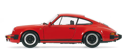 PORSCHE 911 CARRERA COUPE 3.2 – 1983 – RED 1:18 model