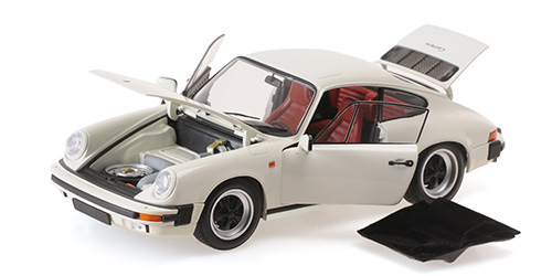 PORSCHE 911 CARRERA COUPE 3.2 – 1983 – WHITE 1:18 model