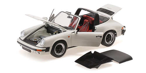 PORSCHE 911 CARRERA 3.2 TARGA – 1983 – WHITE 1:18 model