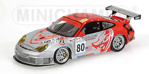 PORSCHE 911 GT3 RSR – V.OVERBEEK/LONG/NEIMAN – TEAM FLYING LIZARD MOTORSPORT – 24H LE MANS 2006 1:18 model