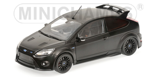 FORD FOCUS RS 500 – 2010 – MATT BLACK 1:18 model
