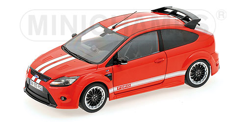 FORD FOCUS RS – 2010 – LE MANS CLASSIC EDITION – RED – 1967 FORD MK.IV TRIBUTE L.E. 702 pcs. 1:18 model