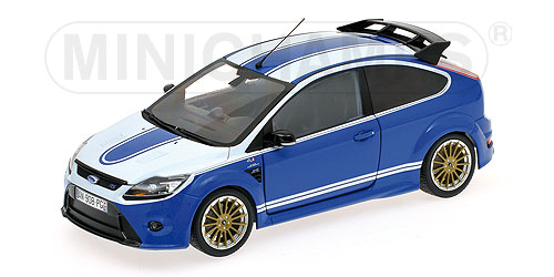 FORD FOCUS RS – 2010 – LE MANS CLASSIC EDITION – WHITE – 1972 – FORD CAPRI RS2600 TRIBUTE L.E. 702 pcs. 1:18 model