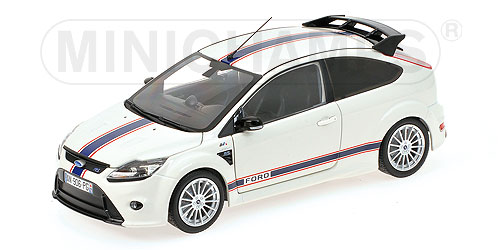 FORD FOCUS RS – 2010 – LE MANS CLASSIC EDITION – WHITE – 1967 FORD MK.IIB TRIBUTE L.E. 702 pcs. 1:18 model