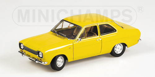 FORD ESCORT I – 1968 – YELLOW 1:18 model