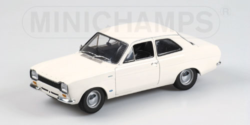 FORD ESCORT I TC – 1968 – WHITE 1:18 model