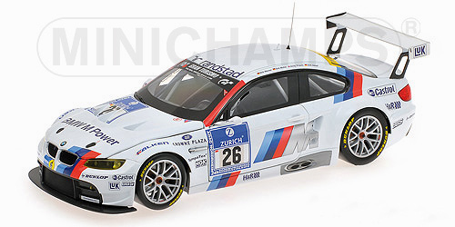 BMW M3 GT2 (E92) – BMW MOTORSPORT – PRIAULX/MÜLLER/WERNER/ADORF – 24H NÜRBURGRING 2010 L.E. 1002 pcs. 1:18 model