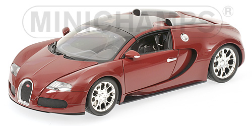 BUGATTI VEYRON GRAND SPORT – 2010 – RED/RED 1:18 model