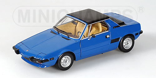 FIAT X1/9 – 1974 – BLUE 1:18 model
