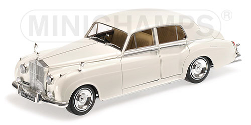 ROLLS ROYCE SILVER CLOUD II – 1960 – WHITE 1:18 model