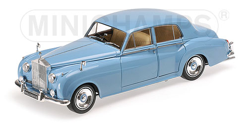 ROLLS ROYCE SILVER CLOUD II – 1960 – BLUE 1:18 model