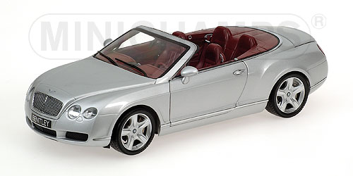 BENTLEY CONTINENTAL GTC – 2006 – SILVER 1:18 model