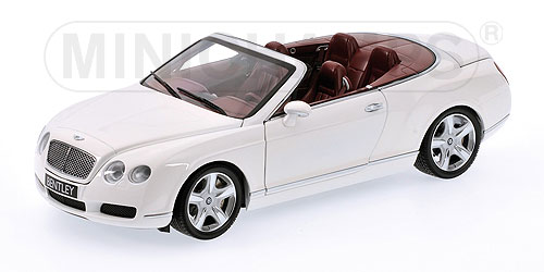 BENTLEY CONTINENTAL GTC – 2006 – WHITE 1:18 model