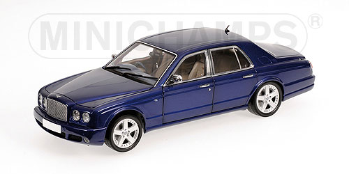 BENTLEY ARNAGE T – 2004 – BLUE METALLIC 1:18 model