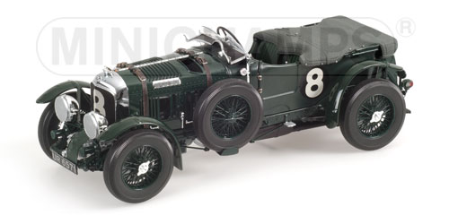 BENTLEY ‘BLOWER’ 4 1/2 LITRE – BIRKIN/WOOLF – 24H LE MANS 1930 1:18 model