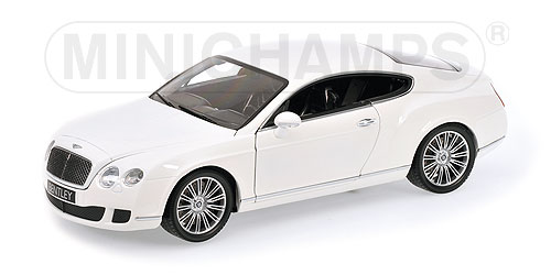 BENTLEY CONTINENTAL GT – 2008 – WHITE 1:18 model