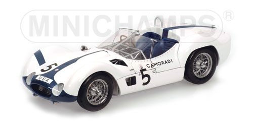 MASERATI TIPO 61 ‘CAMORADI’ – MOSS/GURNEY – WINNER – 1000KM NÜRBURGRING 1960 1:18 model